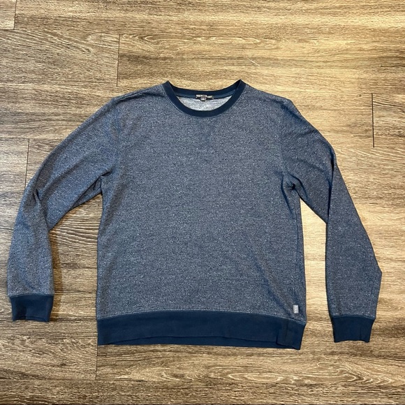 Threads 4 Thought Mens Crew Neck Shirt Size L Blue - Picture 1 of 9